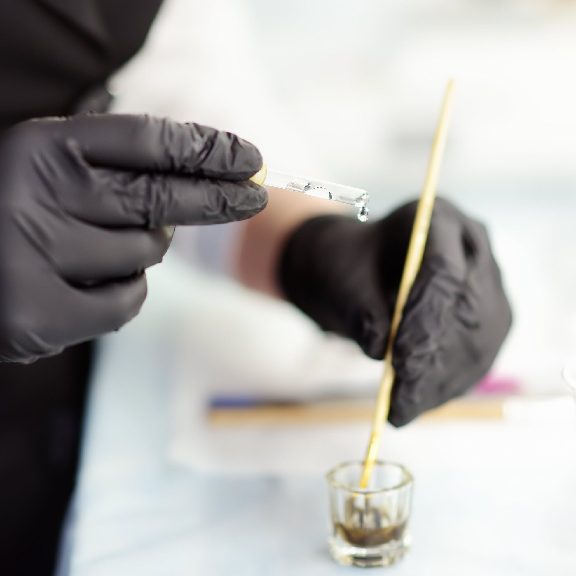 eyelash tint and eyebrow tint